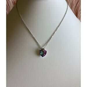 New by betsey Johnson necklace heart